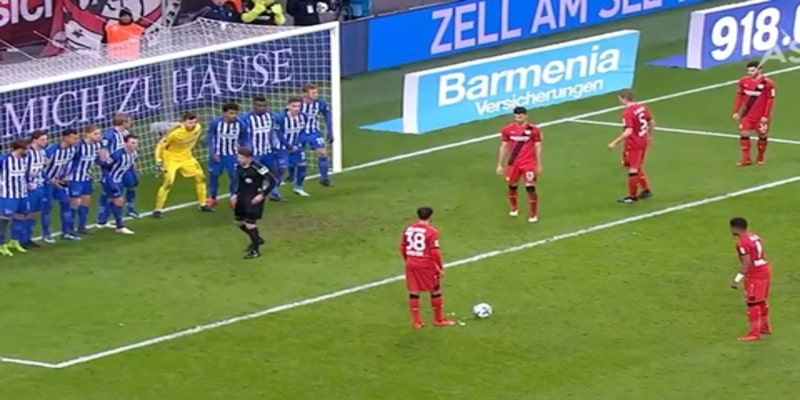 Các lỗi bị thổi đá phạt gián tiếp