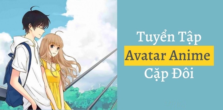 Avatar Đôi Tình Yêu Anime Lãng Mạn Dễ Thương  Ngộ Nghĩnh  Avatar  Cosplay anime Anime