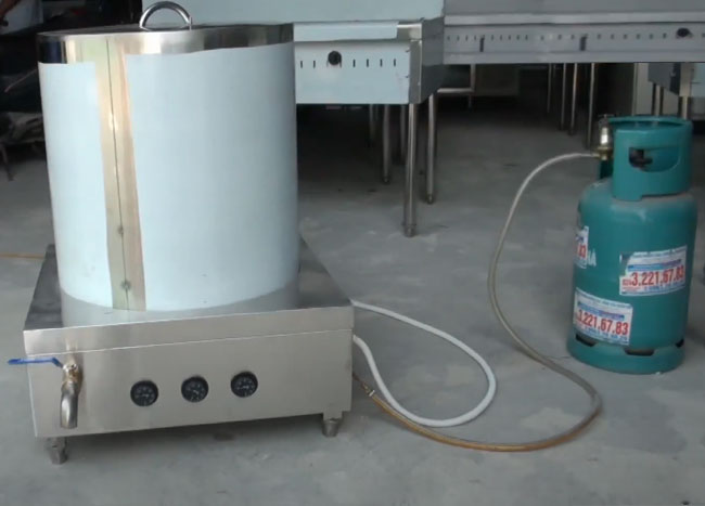 Bếp ga nấu phở