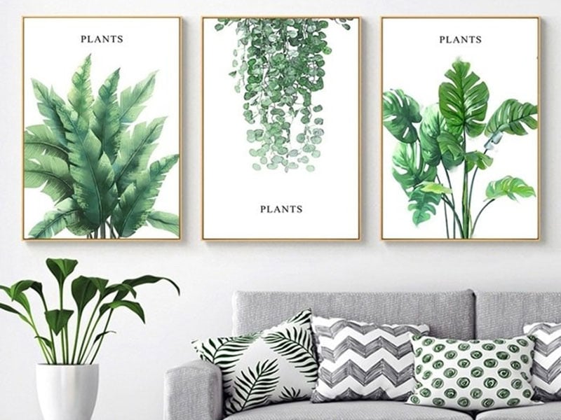 Cách bố trí tranh treo tường