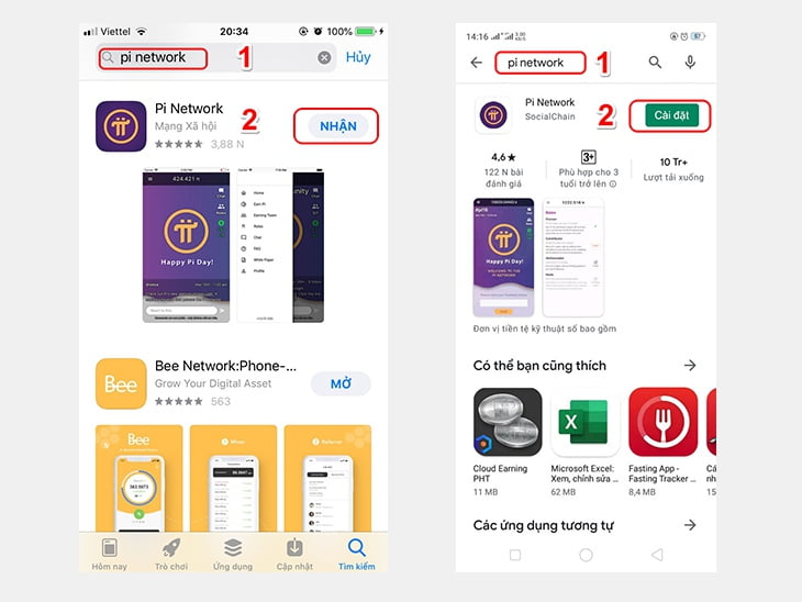 Cách cài đặt pi