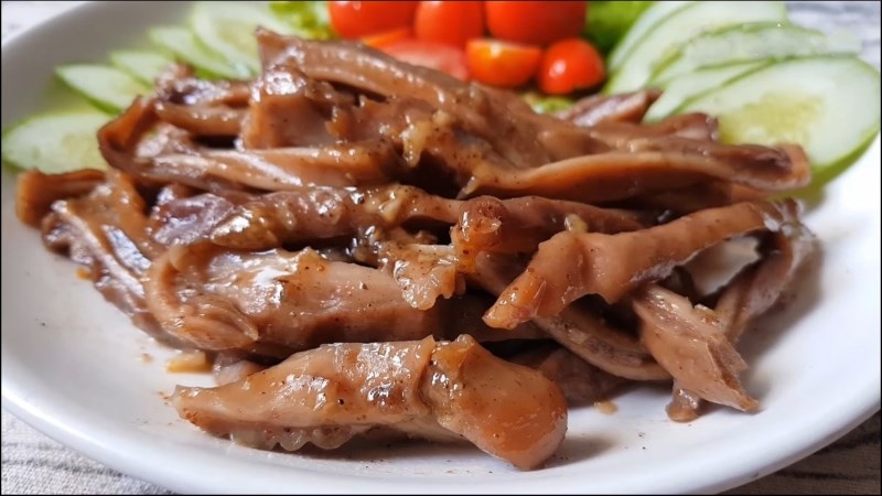 Cách nấu bao tử heo