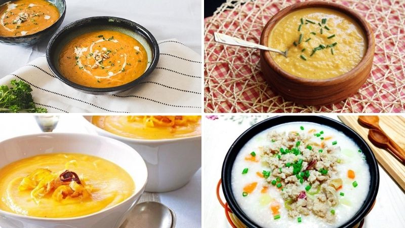 Cách nấu cháo khoai lang