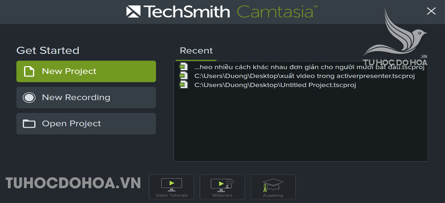 Cách sử dụng camtasia