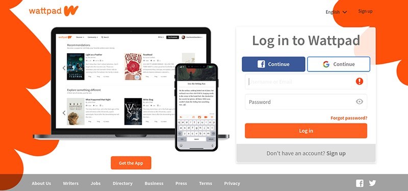 Cách sử dụng wattpad