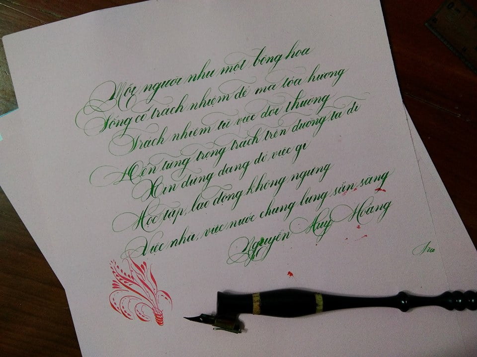 Cách viết chữ x hoa