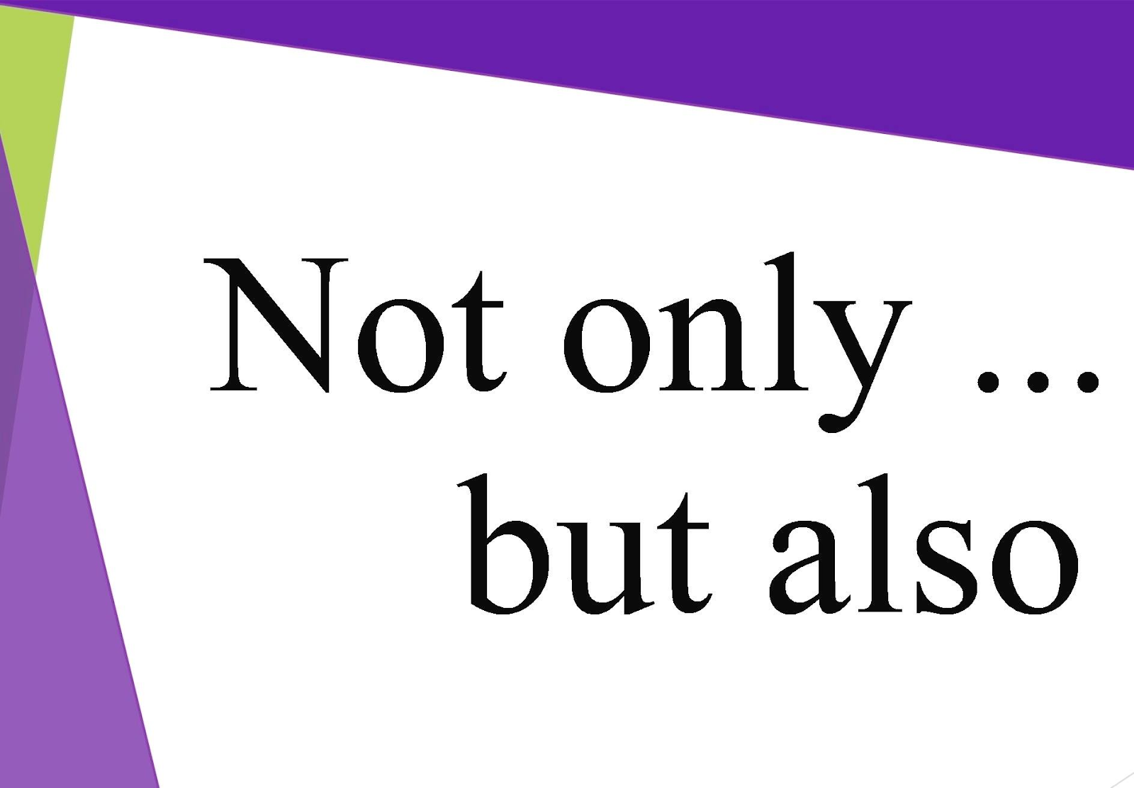 Cấu trúc không chỉ mà còn trong tiếng anh