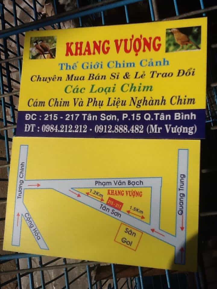 Cửa hàng chim cảnh
