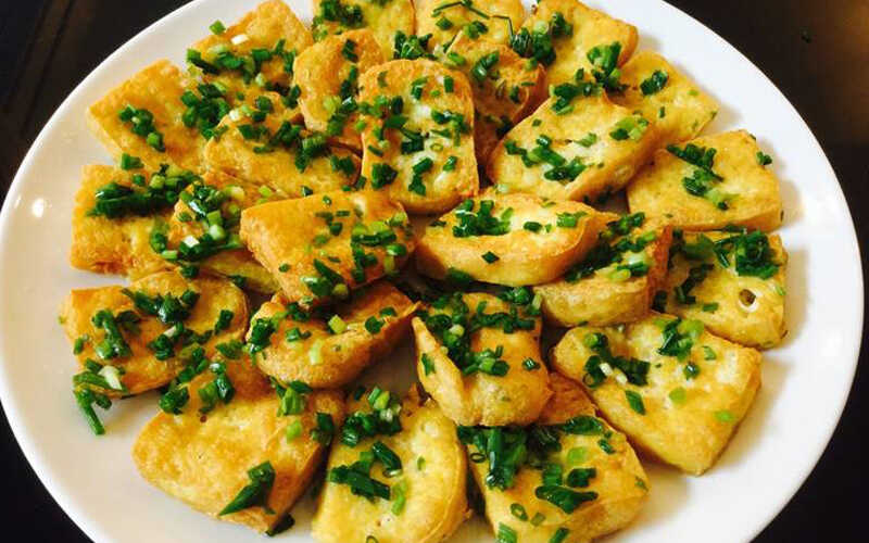 đậu phụ tẩm hành