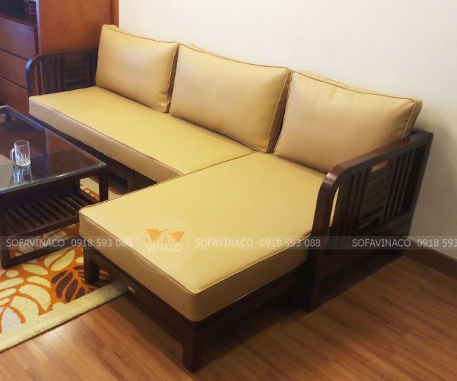 đệm ghế gỗ phòng khách
