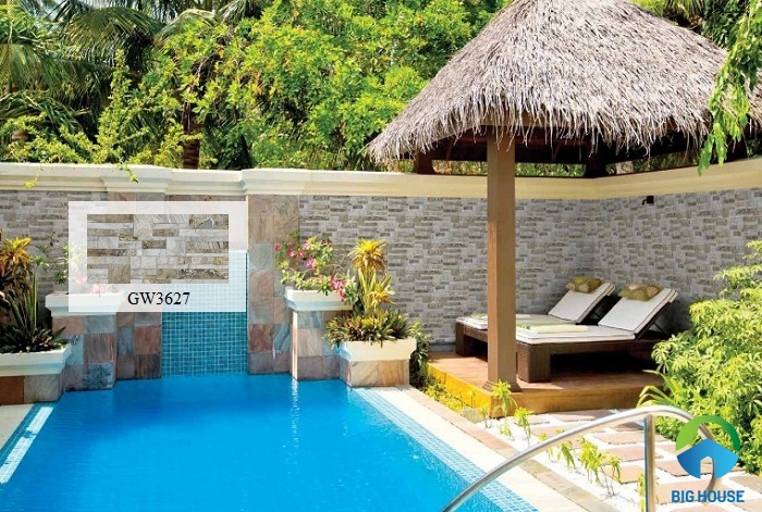 Gạch ốp tường ngoài trời viglacera