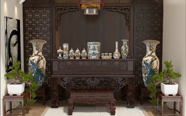 Ghép ảnh bàn thờ