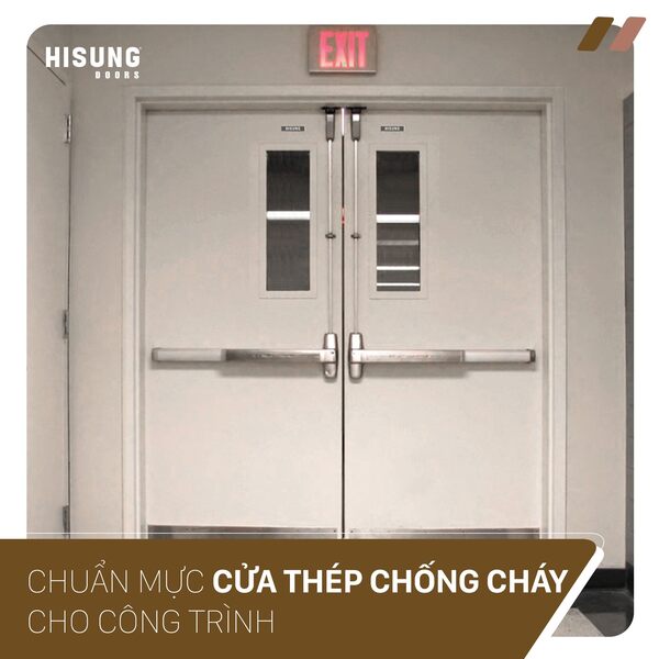 Giá cửa thép vân gỗ