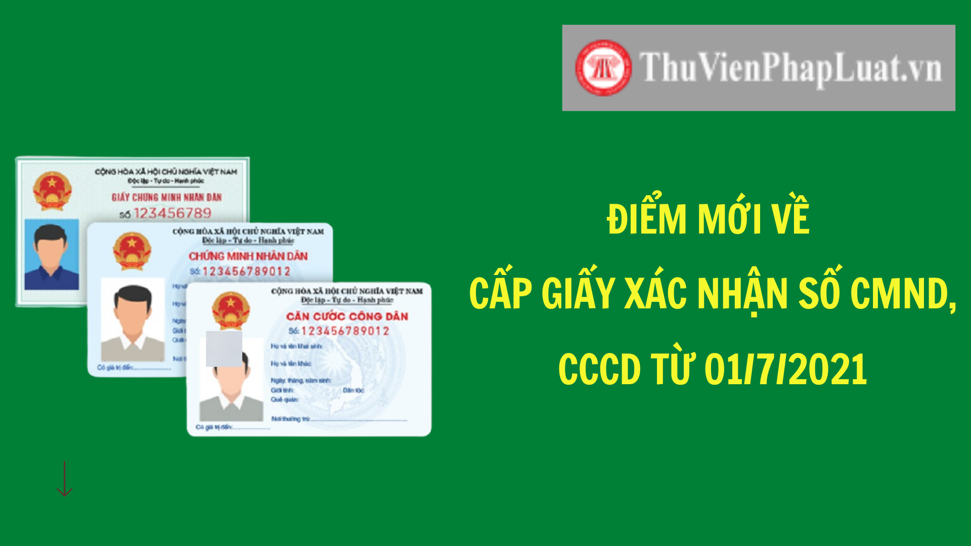 Giấy xác nhận cmnd