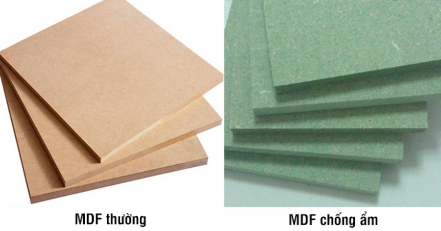 Gỗ mdf lõi xanh phủ melamine