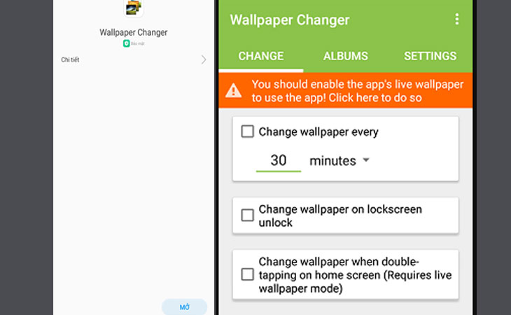 Hình nền tự động