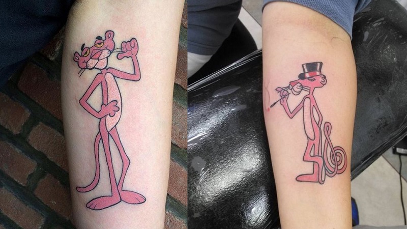 Hình xăm báo hồng