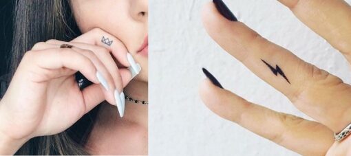 Hình xăm ngón tay