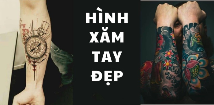 Hình xăm tay đẹp