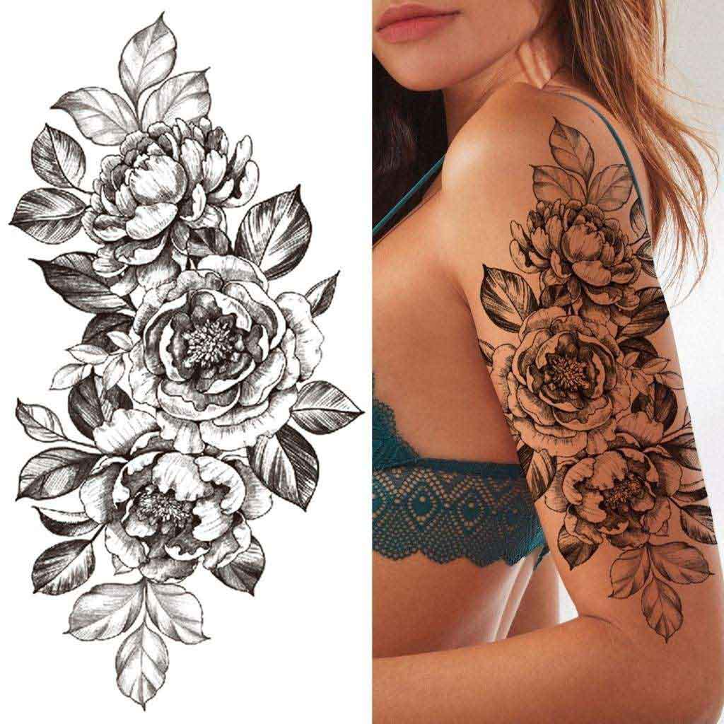 Full chân mẫu đơn  Thế Giới Tattoo  Xăm Hình Nghệ Thuật  Facebook