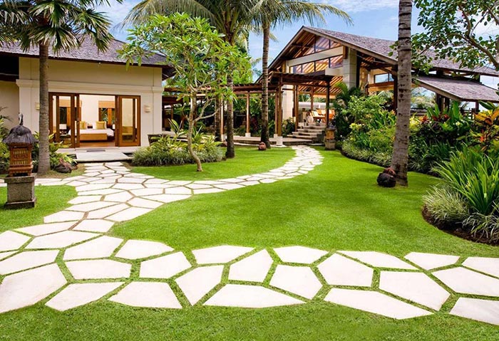 Lối đi sân vườn cực đẹp