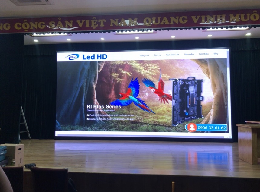 Màn hình led hội trường