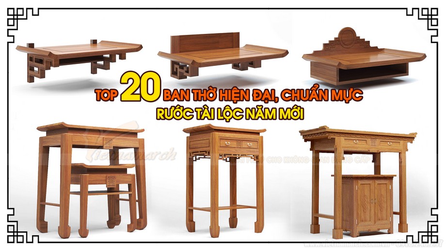 Mẫu bàn để mâm cơm cúng