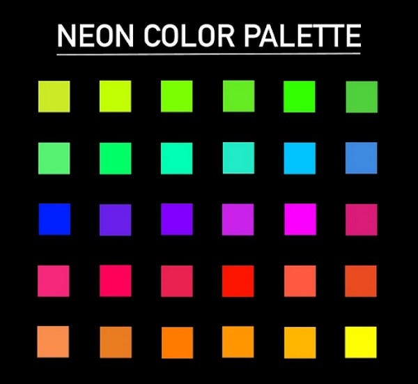 Màu neon là màu gì