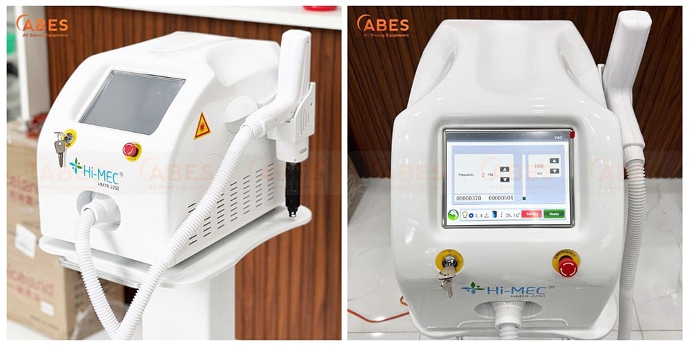 Máy laser xóa xăm