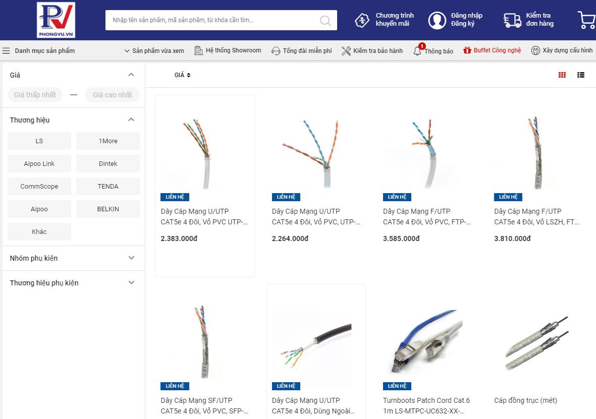 Mua dây mạng ở đâu