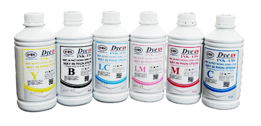 Mực dye uv là gì