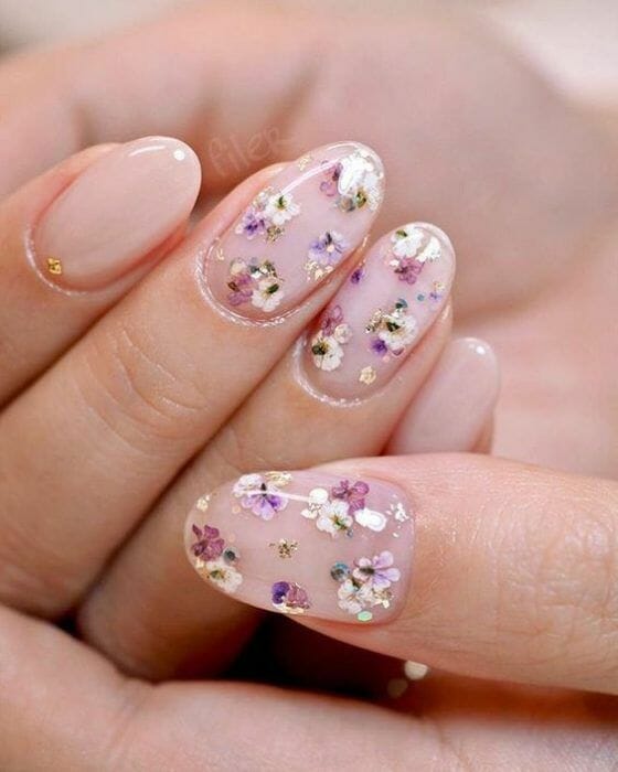 Nail sơn đầu móng
