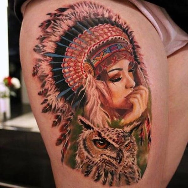 Native american tattoo designs