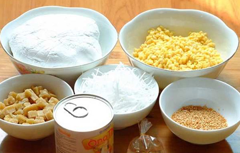 Nấu chè trôi nước