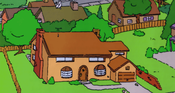 Ngôi nhà hoạt hình đẹp