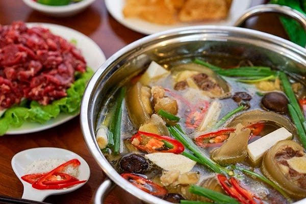 Nguyên liệu nấu lẩu bò