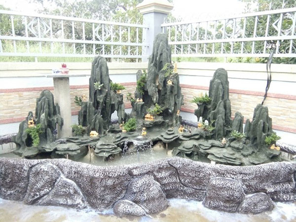 Những điều cấm kỵ khi xây hòn non bộ