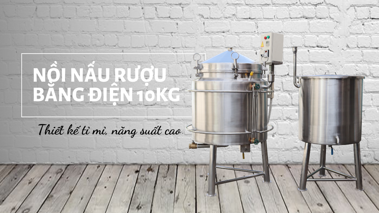 Nồi nấu rượu bằng điện