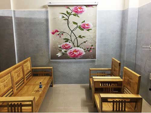 Rèm cuốn tranh 3d