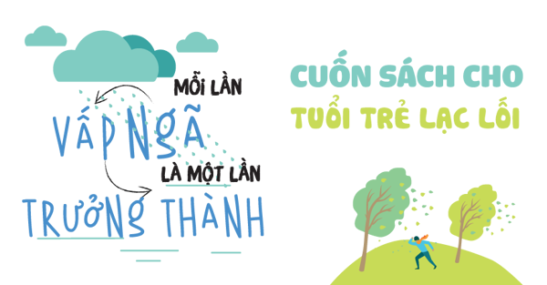 Sách mỗi lần vấp ngã là một lần trưởng thành