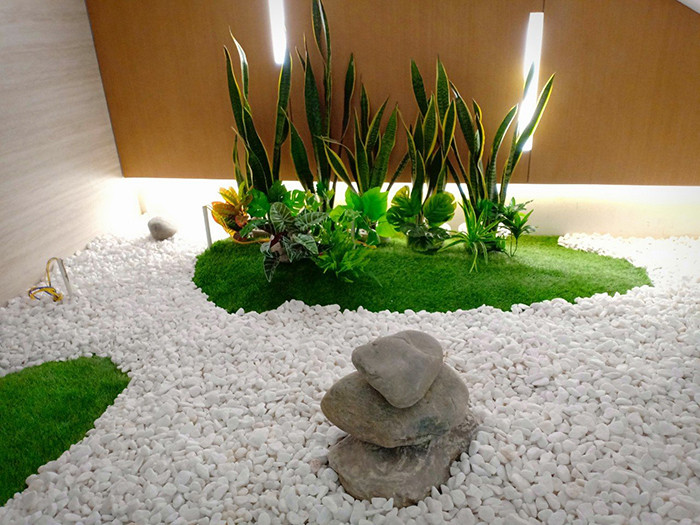 Sỏi trang trí sân vườn