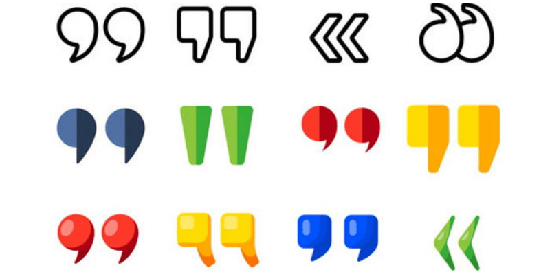 Tác dụng dấu ngoặc kép