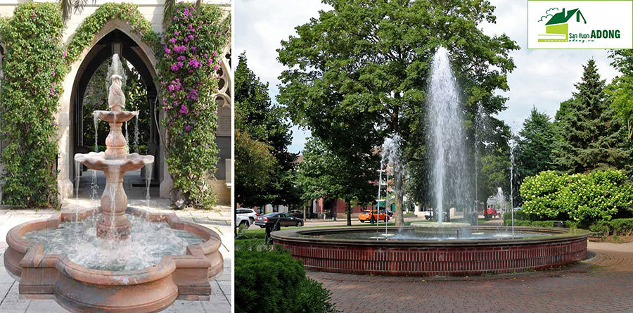 Thiết kế đài phun nước
