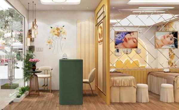 Thiết kế phòng phun xăm nhỏ