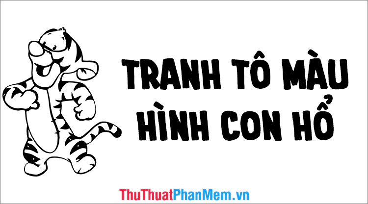 Tô màu con hổ