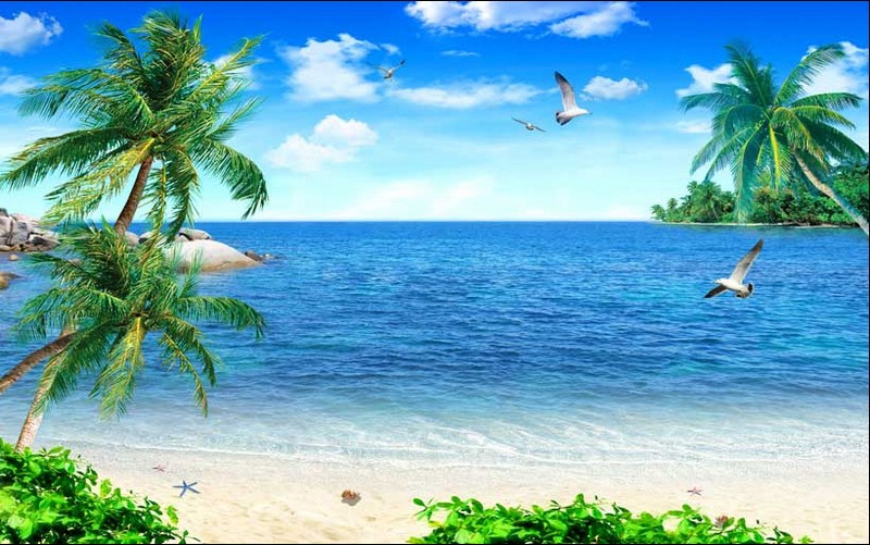 Tranh 3d dep ve thien nhien