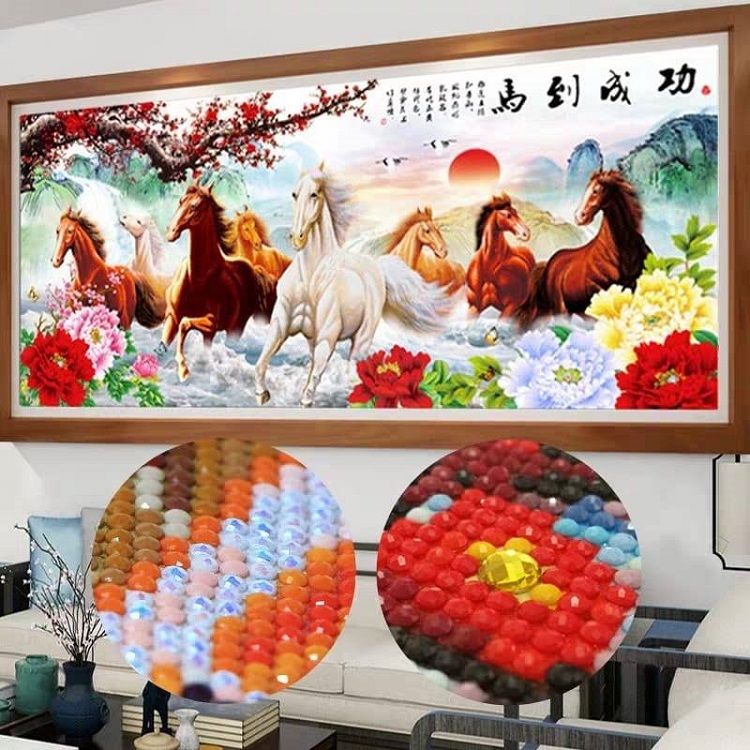 Tranh đính đá tphcm