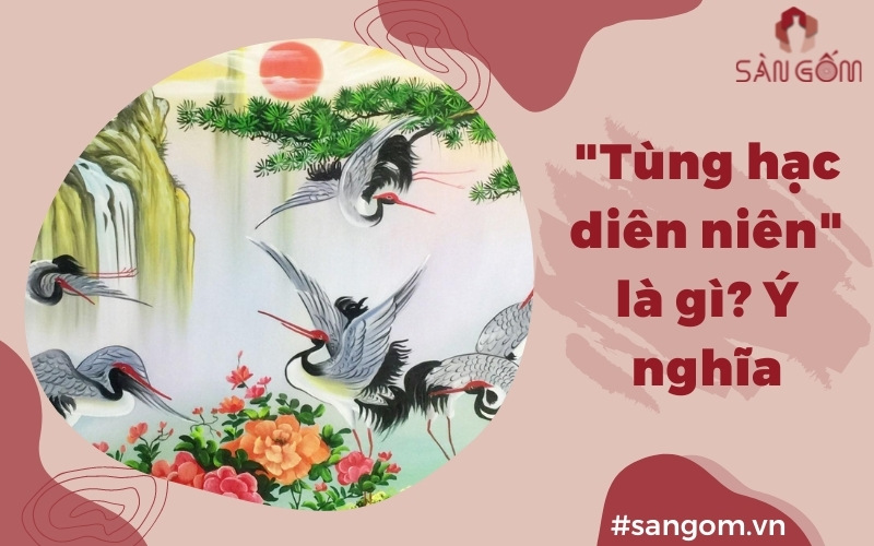 Tranh tùng hạc diên niên