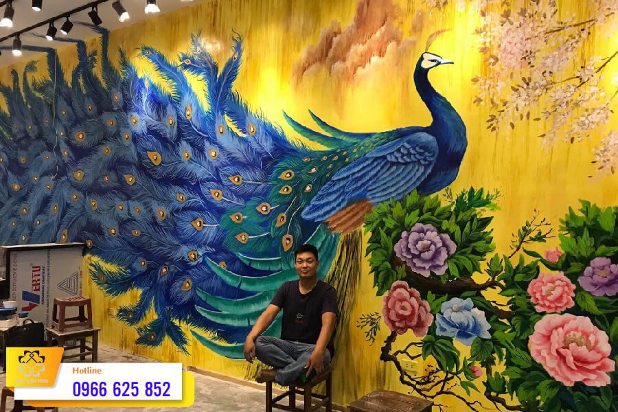 Vẽ tranh tường đẹp