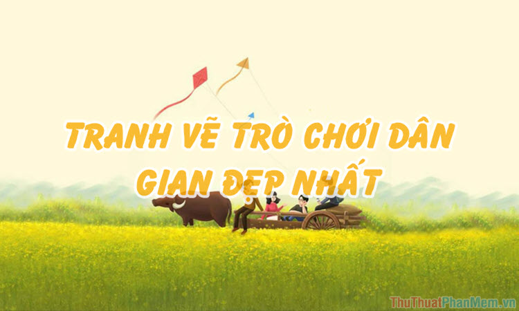 Vẽ trò chơi dân gian